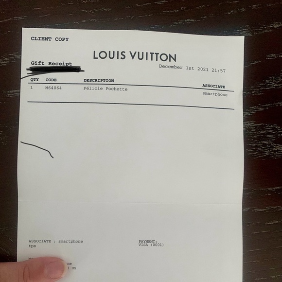 NEW Louis Vuitton Black Felicie Pochette Zippered Insert Black Leather bag - Picture 6 of 6